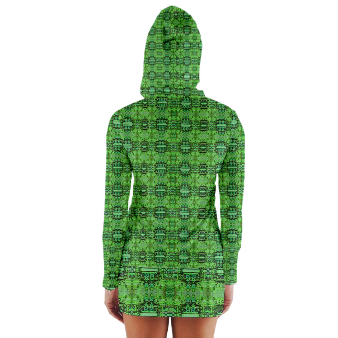 Contemplaidd Long Sleeve Hooded T-shirt