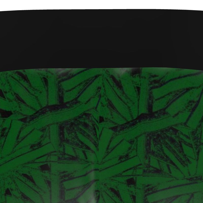 Ticking K Green Boxer Shorts