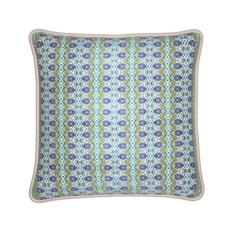 Seahorse Acqua Silk Cushion (size options)