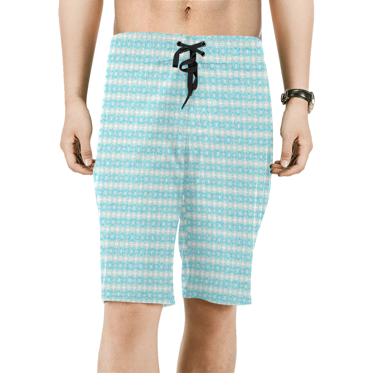 Plaide ICEBERG Men's All Over Print Board Shorts (Model L16)