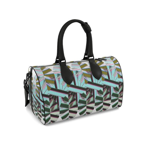 PALM Ticking Leather Duffle