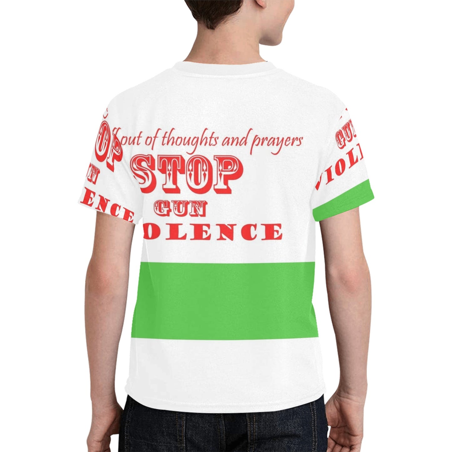 gun violence Kids' All Over Print T-shirt (Model T65)