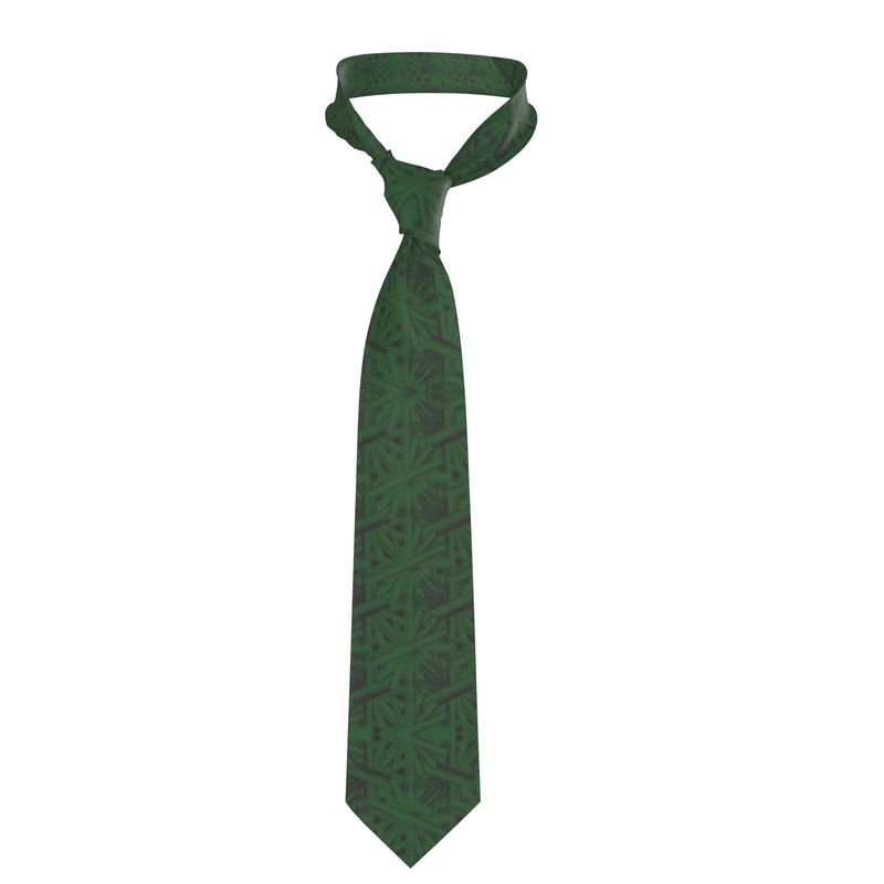Ticking K Handmade Silk Tie