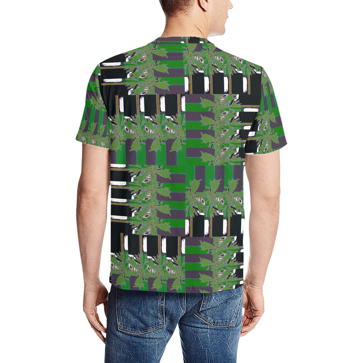 PALM SIG6 Men's All Over Print T-Shirt (Random Design Neck) (Model T63)