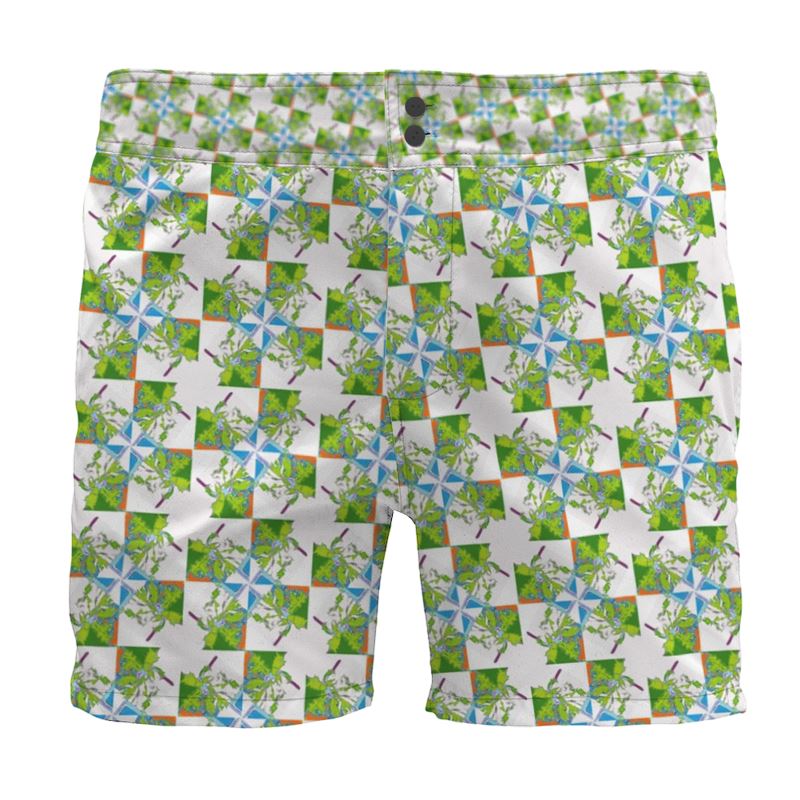 PALMS Blue Board Shorts