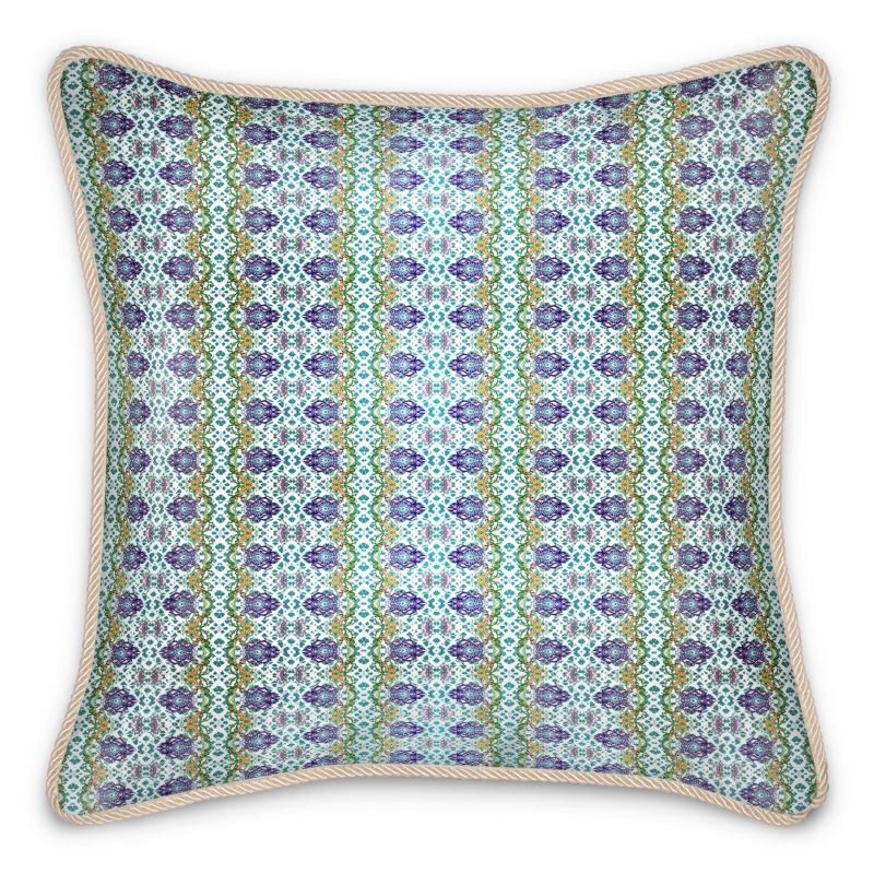 Seahorse Acqua Silk Cushion (size options)