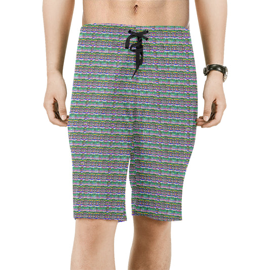 Plaide HORIZON Men's All Over Print Board Shorts (Model L16)