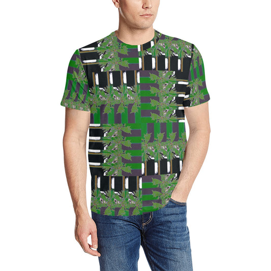 PALM SIG6 Men's All Over Print T-Shirt (Random Design Neck) (Model T63)