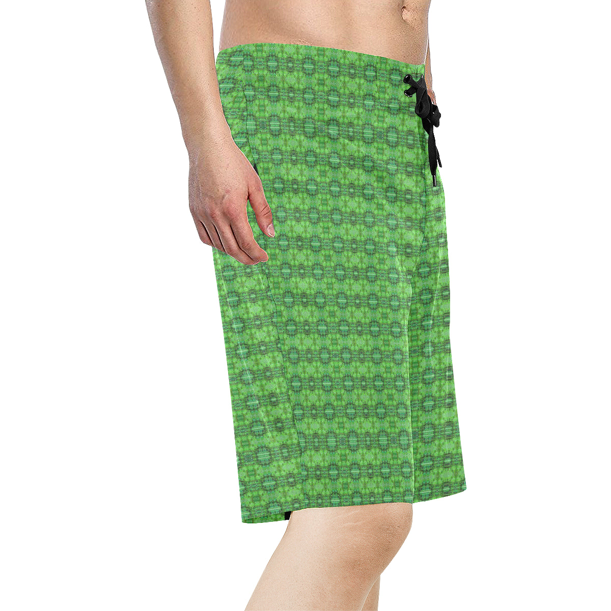 Plaide BOGEY Men's All Over Print Board Shorts (Model L16)