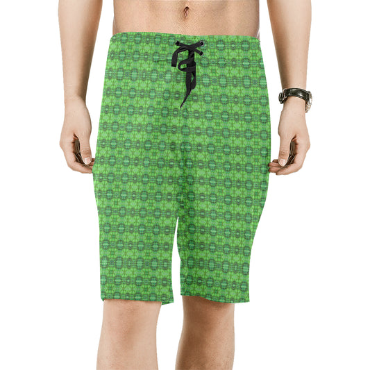 Plaide BOGEY Men's All Over Print Board Shorts (Model L16)