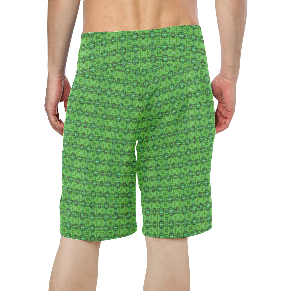 Plaide BOGEY Men's All Over Print Board Shorts (Model L16)