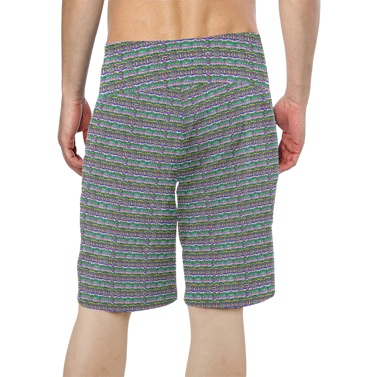 Plaide HORIZON Men's All Over Print Board Shorts (Model L16)