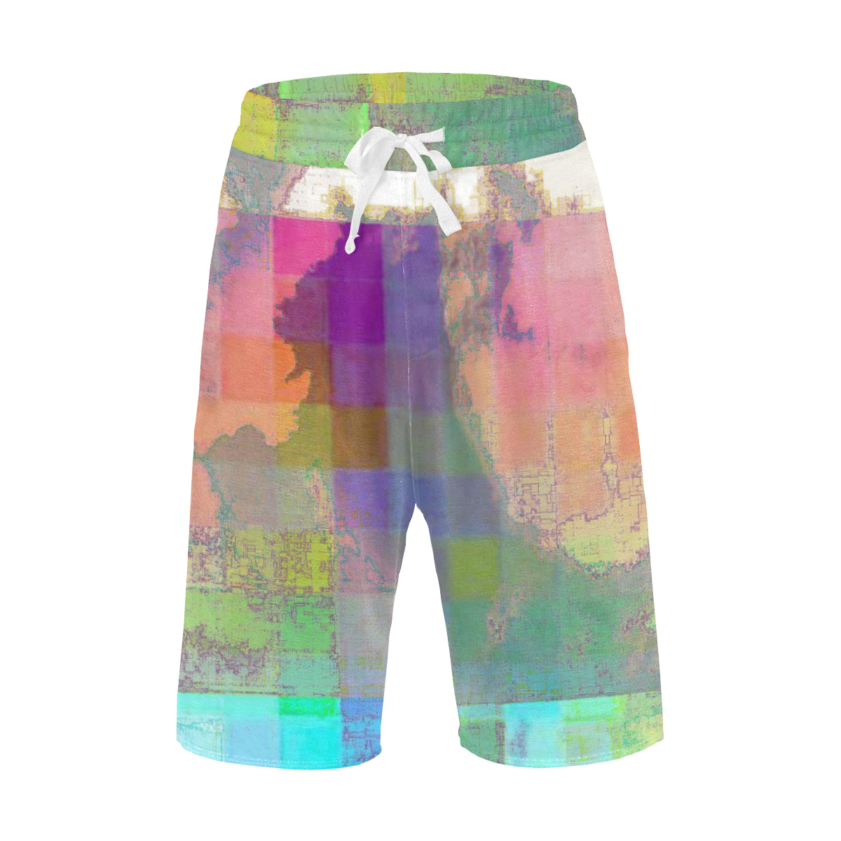 RAINBOW CLOUD 3 Men's All Over Print Casual Shorts (Model L23)