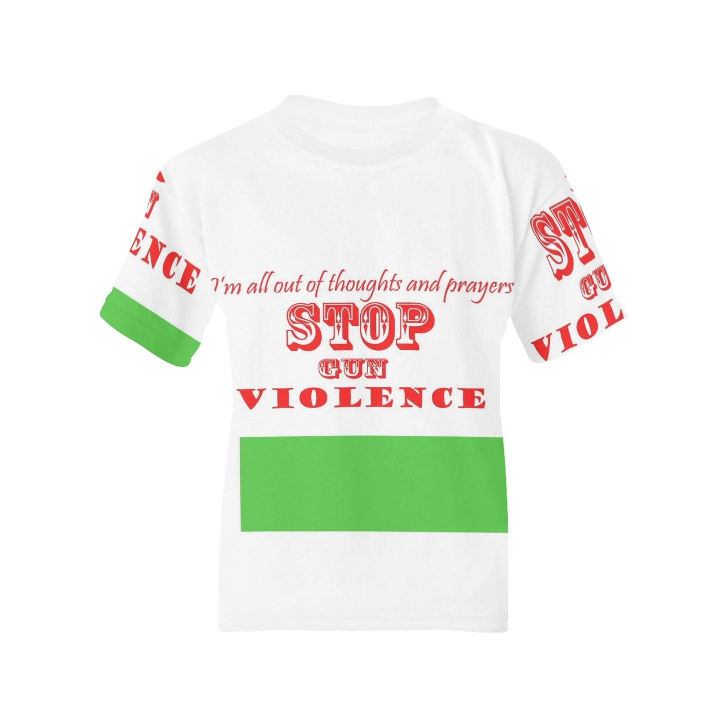 gun violence Kids' All Over Print T-shirt (Model T65)